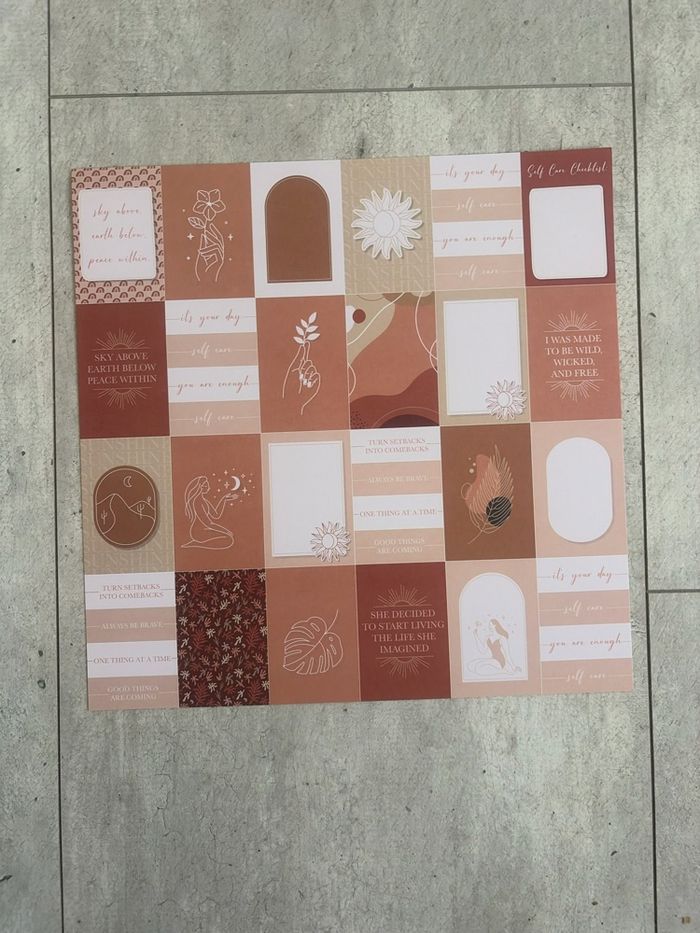 Lot de feuilles pour scrapbooking lot 3 - photo numéro 6