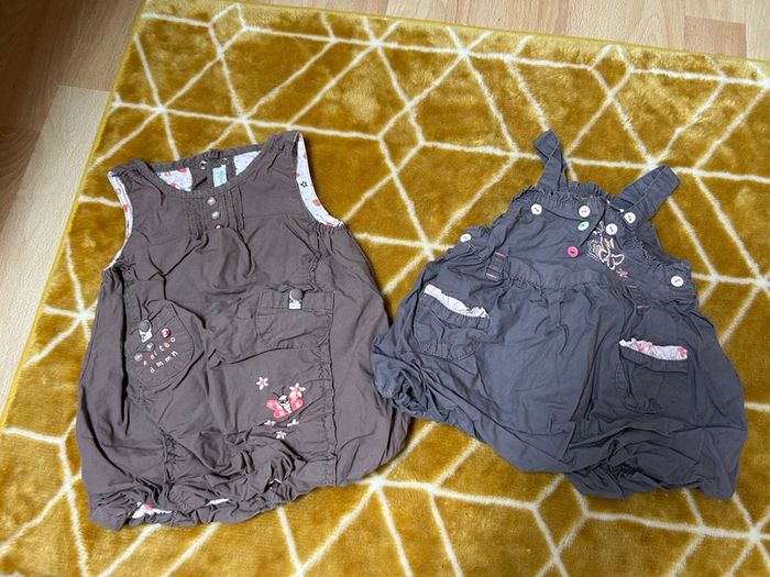 Lot de robes et combinaison bébé 3 mois - photo numéro 7