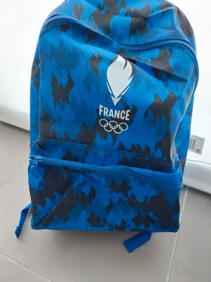 Sac à dos bleu équipe de France - photo numéro 2
