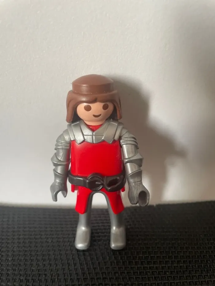 Playmobil figurine chevalier du loup 4440 5803 château - photo numéro 4