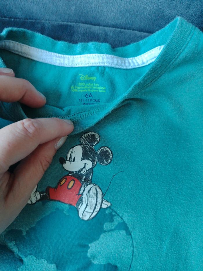 T-shirt Disney Mickey 6 ans - photo numéro 2