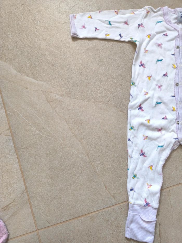Pyjama coton petit bateau 6 mois manches longues - photo numéro 3