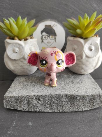 Littlest Petshop LPS éléphant 2154 hasbro #geektradelpselephant