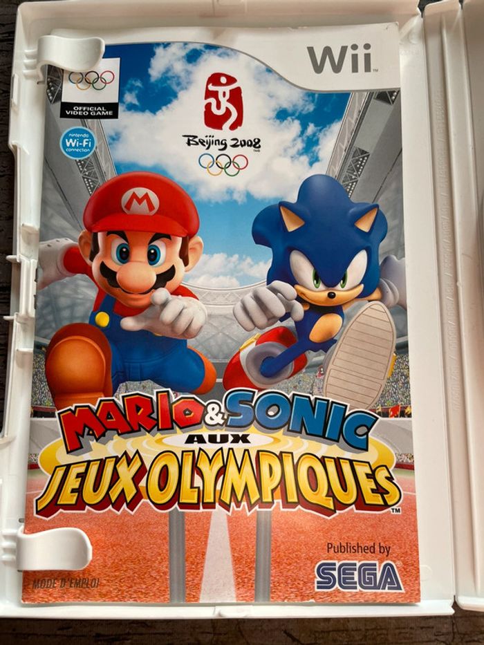 Mario & Sonic Aux Jeux Olympique Beijing 2008  - Nintendo Wii Complet sega Version FR - photo numéro 4