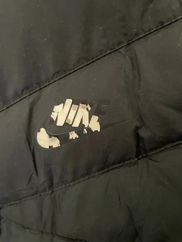 Nike black Puffer jacket Boy Size L = 12/13 years old doudoune Nike noire - photo numéro 7