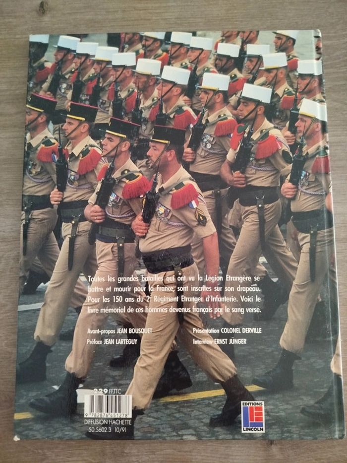 Livre légion la légende du 2e REI - photo numéro 2
