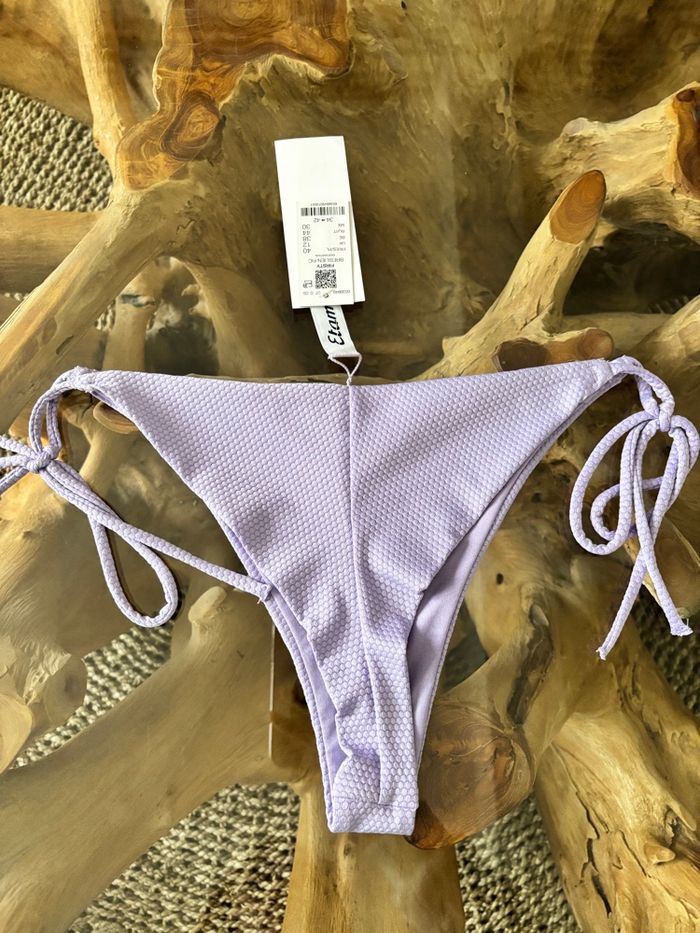 Bas de maillot de bain Etam violet lilas - photo numéro 2
