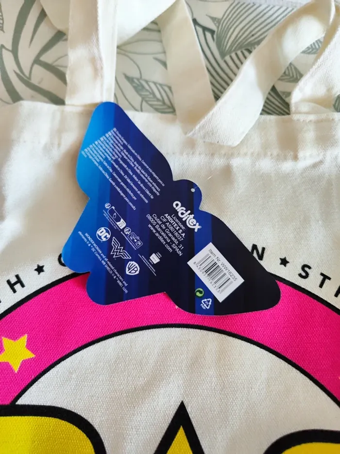 Tote bag Wonder woman licence officielle - photo numéro 4