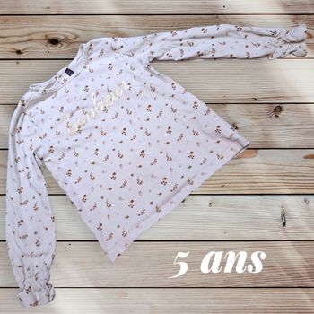 Haut manches longues « Bonheur »