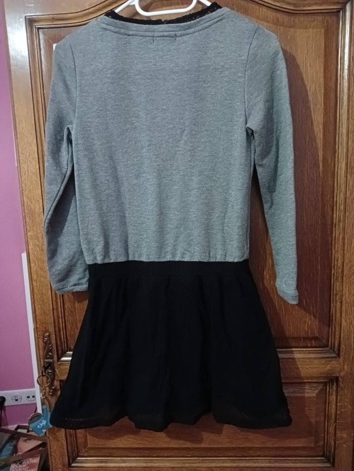 Robe Miss Avant Première 10 ans bicolore gris et noir 🖤 - Noël