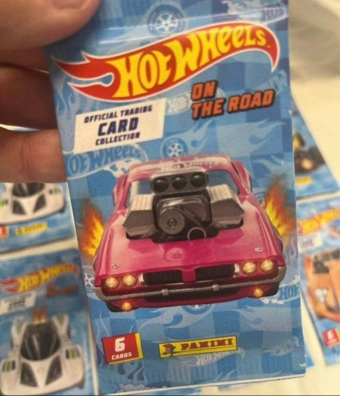 10 boosters cartes hotwheels on the road neufs scellés - photo numéro 6