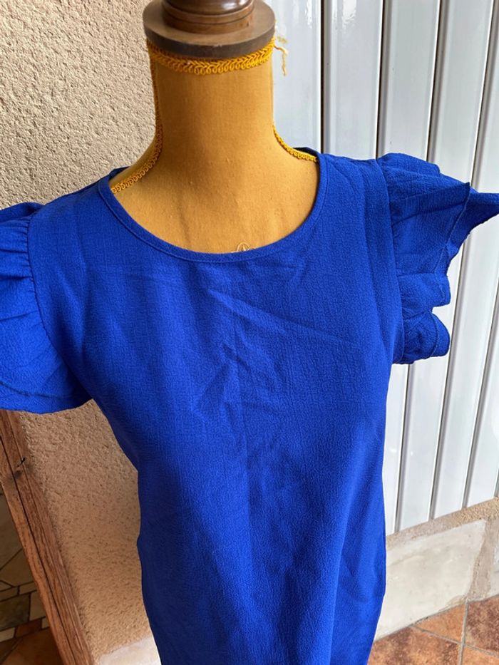 Robe Ibiza bleu électrique - photo numéro 2