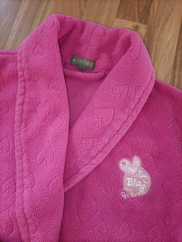 Robe de chambre rose 3 ans in extenso - photo numéro 3