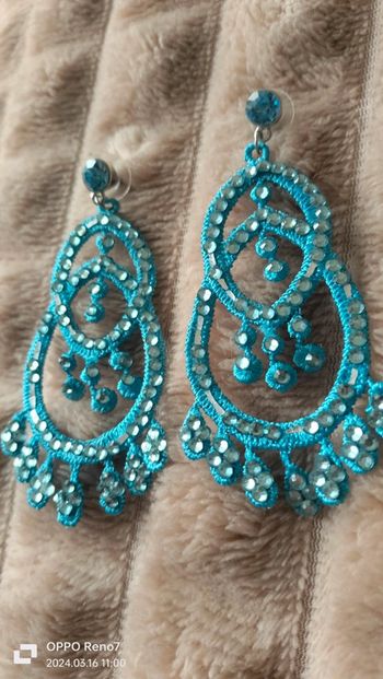 Boucles d'oreilles artisanales
