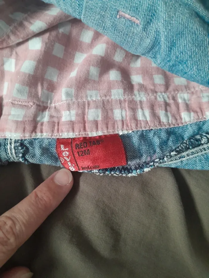 Robe en jean Levis 12 mois - photo numéro 4