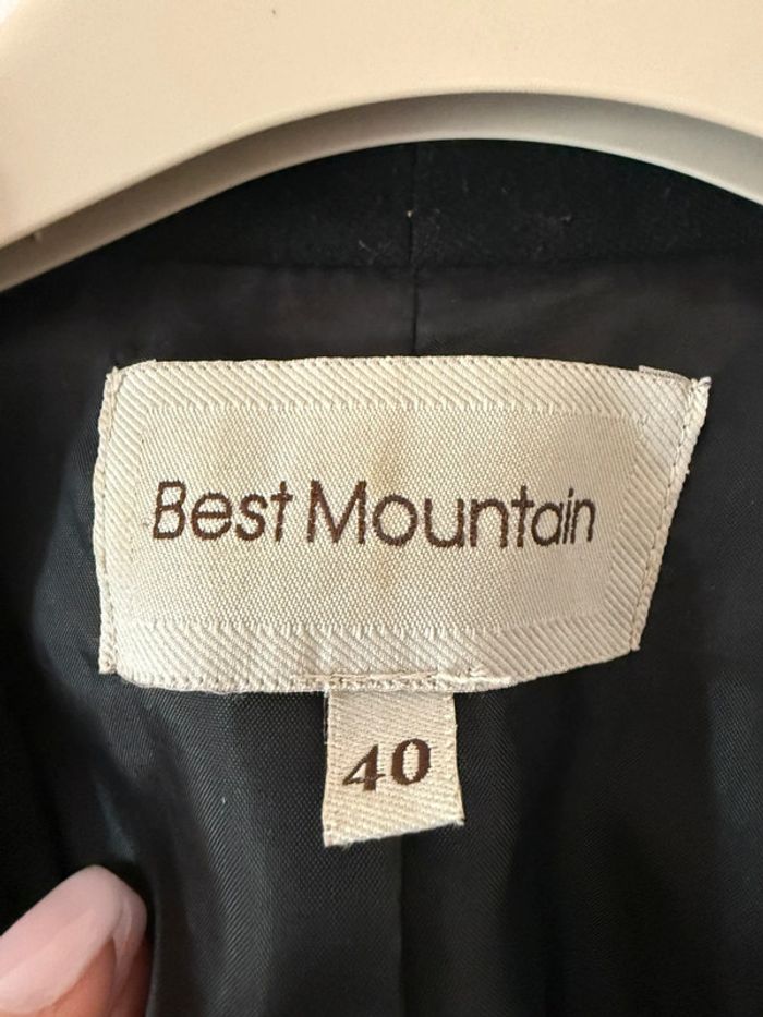 Blazer noir Best Mountain - photo numéro 3