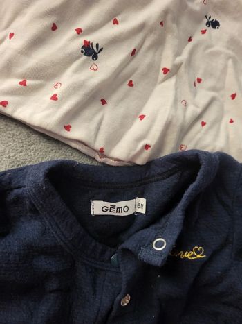 Lot veste et pull réversible 6m