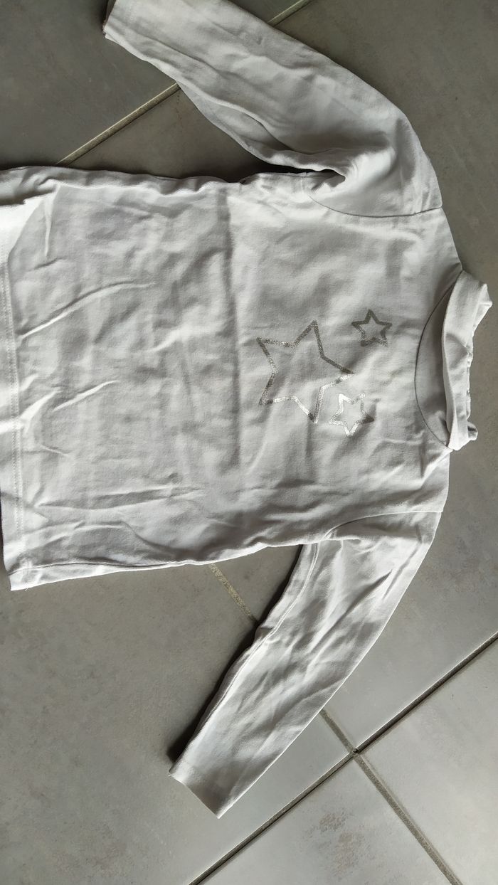 Haut col roulé motif étoiles 18 mois