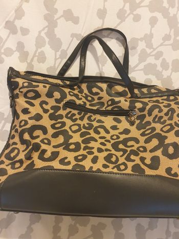 Grand sac imprimé léopard