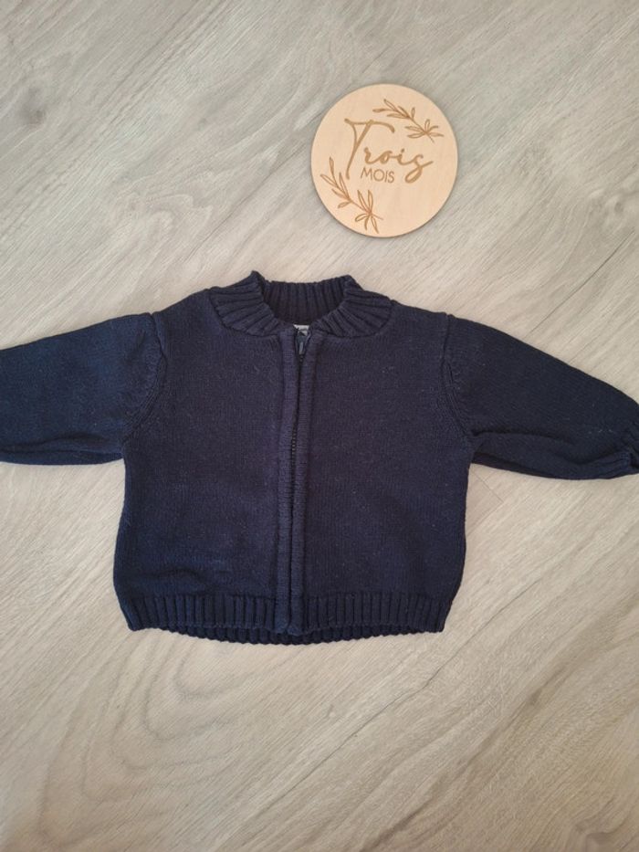 Veste bleue marine - photo numéro 2