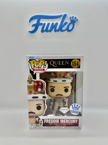 Funko Pop Queen Freddy Mercury 184 Diamond Exclusive