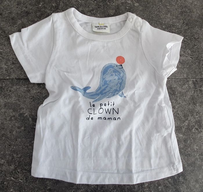 Tee shirt 3 mois