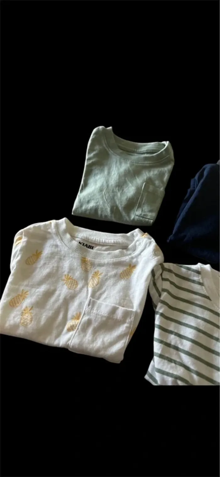 Lot tee shirts 6 mois - photo numéro 4