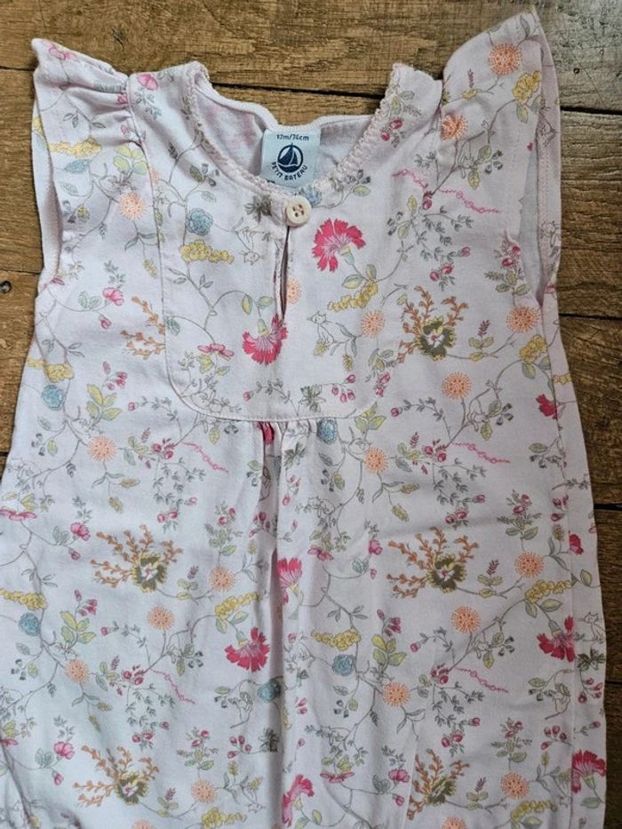 Barboteuse Petit Bateau 12 mois - photo numéro 3