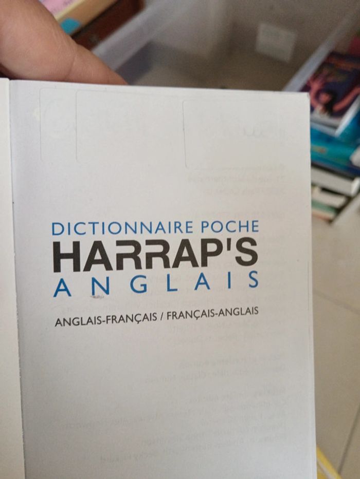Dictionnaire anglais - photo numéro 2