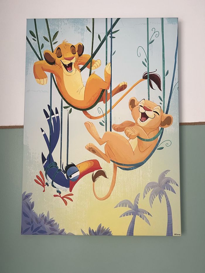 Tableau roi lion