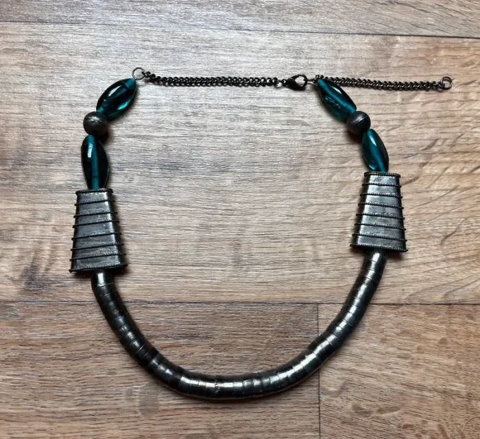 Collier perles - style ethnique - photo numéro 2