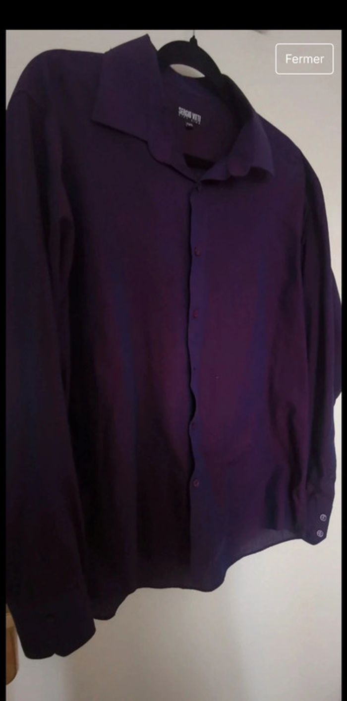 Lot de 2 chemises homme T/L - photo numéro 5