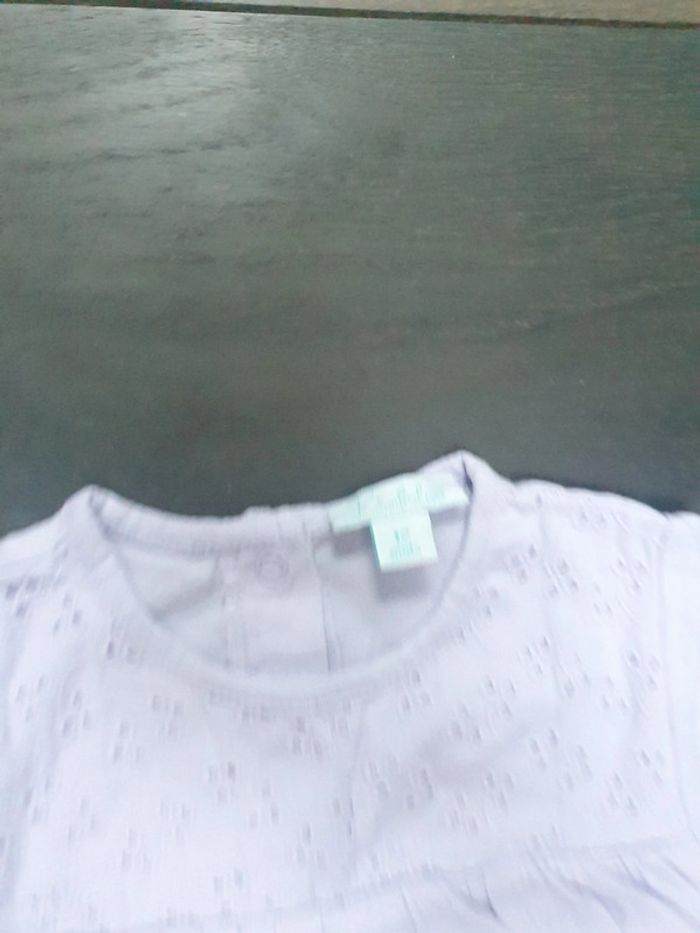 Lot de t shirts fille 12 mois - photo numéro 10