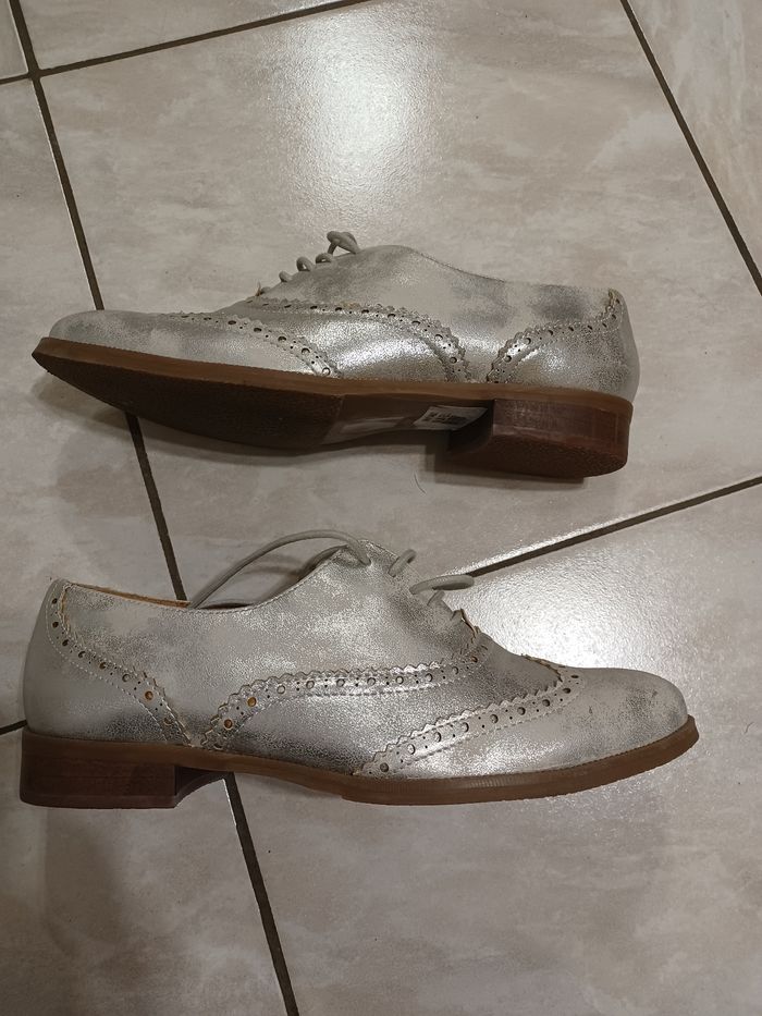 Derbies argentée Texto - photo numéro 2