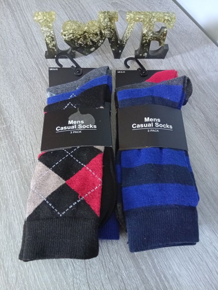 Joli lot 6 paires de chaussettes dû 40/46