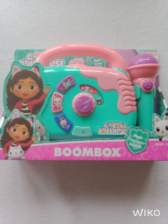 Boombox karaoké gabby chat - photo numéro 2