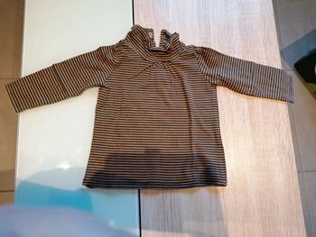 T-shirts longue manche col roulé 18mois