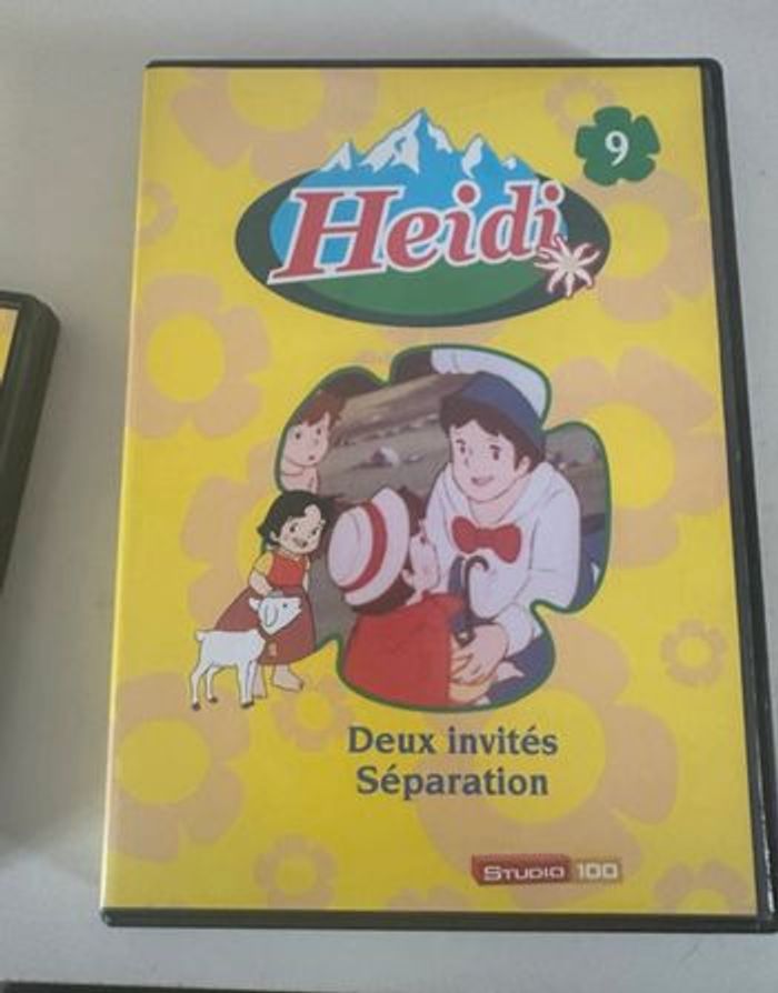 Collection  10 DVD Heidi Studio 100 Dessin animé enfance - photo numéro 3