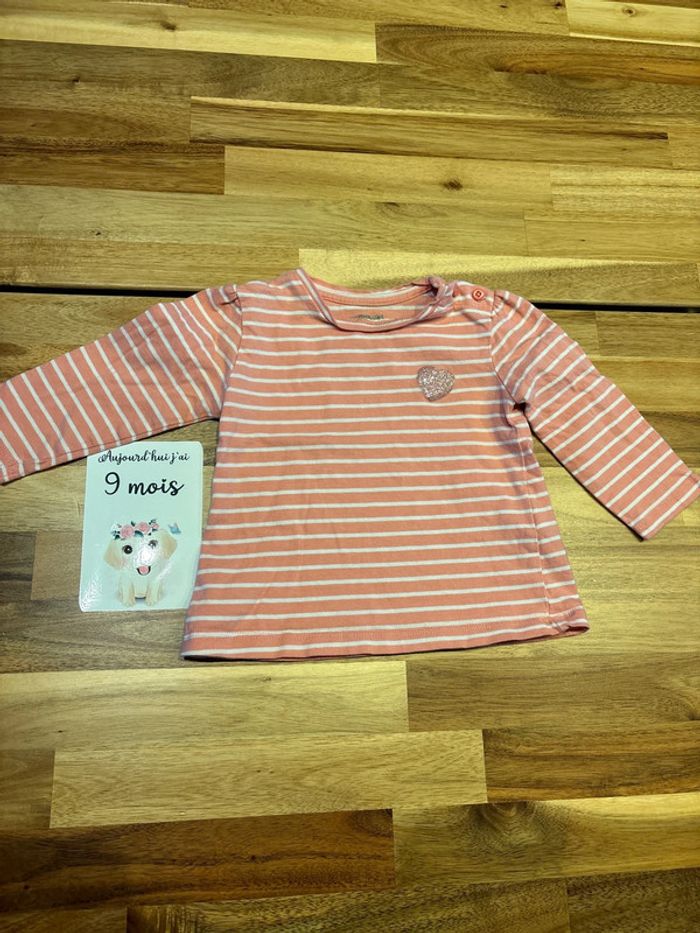 T-shirt à rayures