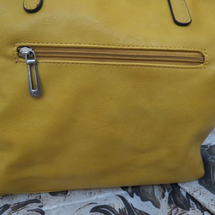 ✨ Superbe sac cabas Flora & Co – couleur moutarde tendance ! ✨ - photo numéro 5