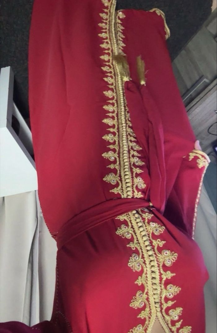 Caftan takchita rouge - photo numéro 2