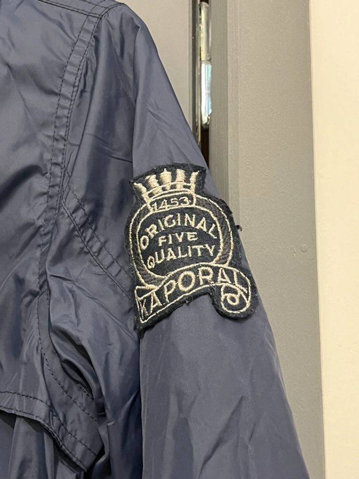 Imperméable coupe vent femme Kaporal M 38 bleu marine k-way kway - photo numéro 2