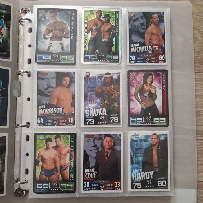 Lot de 88 cartes de catch - photo numéro 2