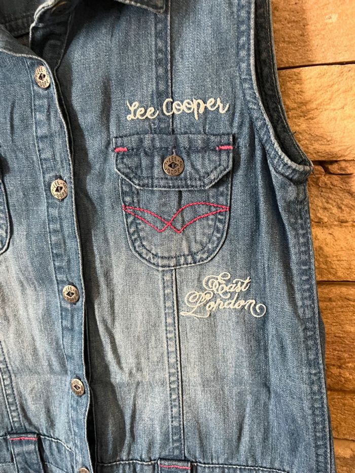 Robe en jean taille 10 ans Lee Cooper - photo numéro 2