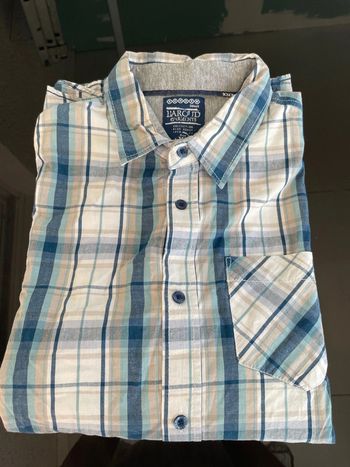 Chemise à carreaux en taille XL de la marque Bonobo, jean