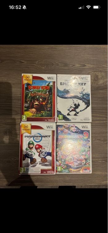 Lot jeux Nintendo Wii 