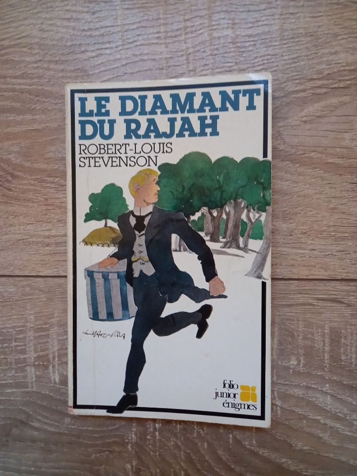 Livre "Le diamant du Rajah" Robert Louis Stevenson