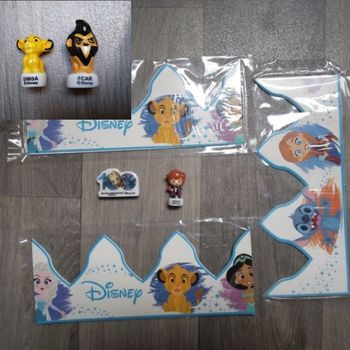 Lot 4 fèves disney