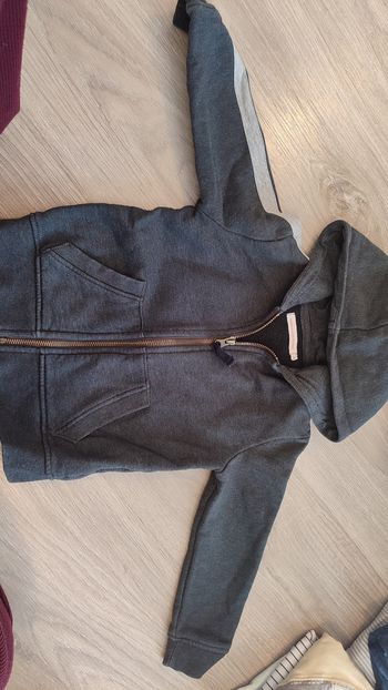 Gilet a capuche 