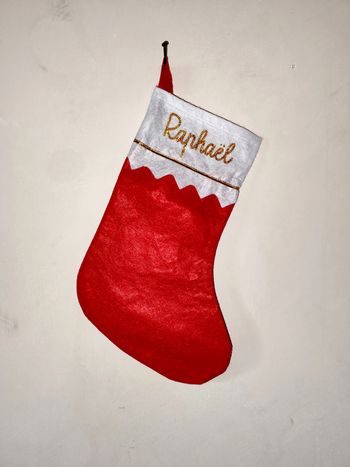 Botte / chaussette de Noël